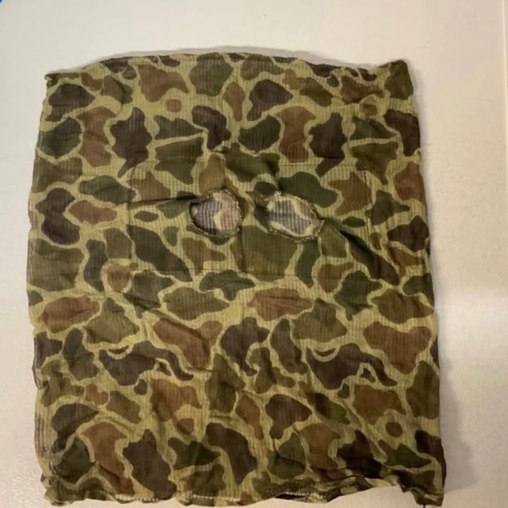 2 CAMOUFLAGE FULL HEAD MESH HUNTING MASKS - Picture 4 of 5